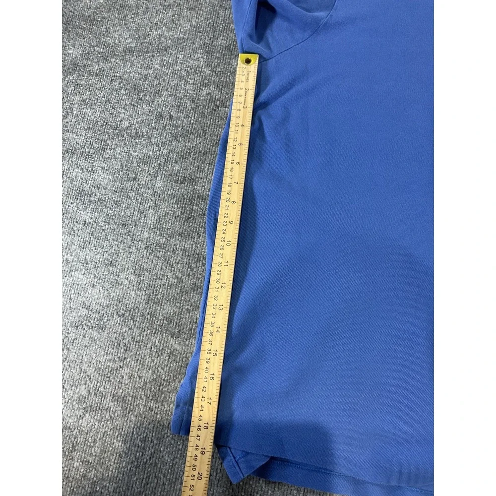 Polo Ralph Lauren 2XLT Tall Blue Polo Shirt 100% Cotton Big & Tall Pony Logo